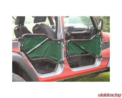 Steinjager Doors, Covers Wrangler JK 2007-2018 Front and Rear Doors Spruce Green - J0041382