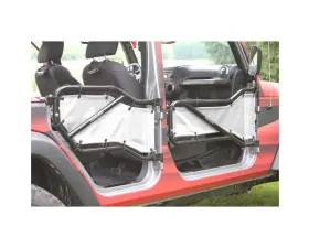 Steinjager Doors, Covers Wrangler JK 2007-2018 Front and Rear Doors White