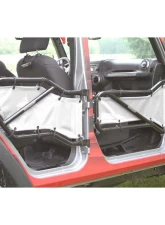 Steinjager Doors, Covers Wrangler JK 2007-2018 Front and Rear Doors White                                     - J0041378 - Image 3