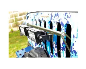 Steinjager LED Lights and Brackets Wrangler JK 2007-2018 External Grill Mount Brackets and Lights Locas Green