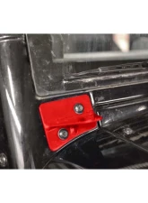 Steinjager LED Lights and Brackets Wrangler JK 2007-2018 Lower Windshield Mount Brackets Only Red Baron                                     - J0041563 - Image 2