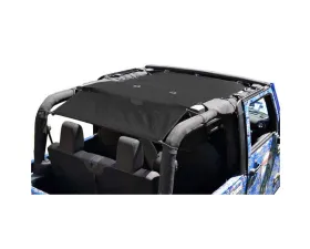 Steinjager Tops, Fabric Teddy Wrangler JK 2010-2018 2 Door Black