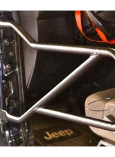 Steinjager Doors, Tubular Wrangler JK 2007-2018 Texturized Black Front Doors                                     - J0041015 - Image 2