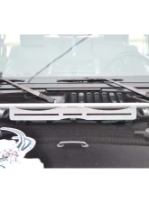 Steinjager LED Lights and Brackets Wrangler JK 2007-2018 Hood Hinge Mount Brackets Only Gray Hammertone                                     - J0041440 - Image 3