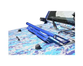 Steinjager LED Lights and Brackets Wrangler JK 2007-2018 Hood Hinge Mount Brackets Only Playboy Blue