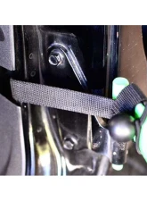 Steinjager Doors, Tubular Wrangler JK 2007-2018 Black Door Limiting Straps Front and Rear Doors                                     - J0041624 - Image 2