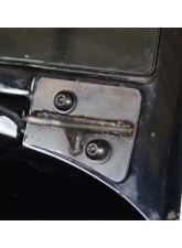 Steinjager LED Lights and Brackets Wrangler JK 2007-2018 Lower Windshield Mount Brackets Only Bare                                     - J0041660 - Image 2