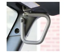 Steinjager Grab Handle Kit Wrangler JK 2007-2018 Rigid Design Front Gray Hammertone