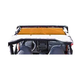 Steinjager Tops, Fabric Teddy Wrangler TJ 1997-2006 Solar Screen Orange Front Seats Only