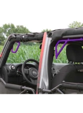 Steinjager Grab Handle Kit Wrangler JK 2007-2018 Rigid Design Front and Rear for 4 Door JKU Sinbad Purple                                     - J0043591 - Image 4