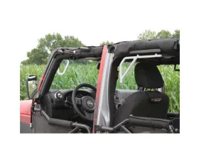 Steinjager Grab Handle Kit Wrangler JK 2007-2018 Rigid Design Front and Rear for 4 Door JKU Cloud White