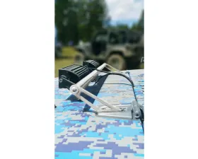 Steinjager LED Lights and Brackets Wrangler JK 2007-2018 Hood Hinge Mount Brackets and Lights Cloud White