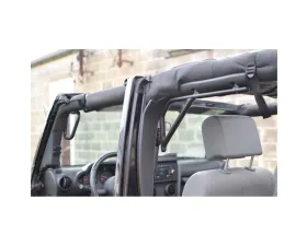 Steinjager Grab Handle Kit Wrangler JK 2007-2018 Rigid Design Front and Rear for 4 Door JKU Texturized Black