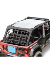 Steinjager Tops, Fabric Teddy Wrangler JK 2007-2009 4 Door White                                     - J0043696 - Image 4