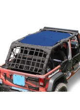 Steinjager Tops, Fabric Teddy Wrangler JK 2007-2009 4 Door Blue                                     - J0043697 - Image 4