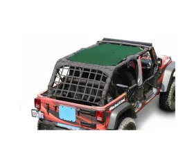 Steinjager Tops, Fabric Teddy Wrangler JK 2007-2009 4 Door Green