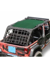 Steinjager Tops, Fabric Teddy Wrangler JK 2007-2009 4 Door Green                                     - J0043700 - Image 4