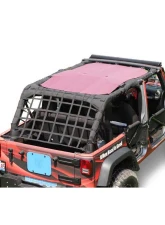 Steinjager Tops, Fabric Teddy Wrangler JK 2007-2009 4 Door Mauve                                     - J0043705 - Image 4