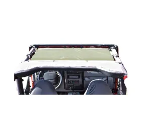 Steinjager Tops, Fabric Teddy Wrangler TJ 1997-2006 Solar Screen Tan Front Seats Only