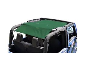 Steinjager Tops, Fabric Teddy Wrangler JK 2010-2018 2 Door Green
