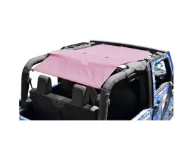 Steinjager Tops, Fabric Teddy Wrangler JK 2010-2018 2 Door Mauve