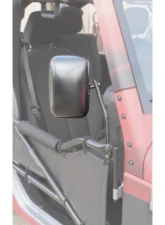 Steinjager Mirror Kit, Tube Doors Wrangler JK 2007-2018 Gray Hammertone                                     - J0043789 - Image 4