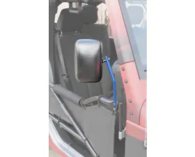 Steinjager Mirror Kit, Tube Doors Wrangler JK 2007-2018 Playboy Blue