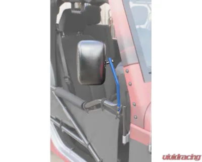 Steinjager Mirror Kit, Tube Doors Wrangler JK 2007-2018 Playboy Blue - J0043782