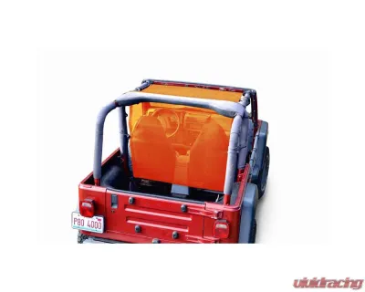 Steinjager Tops, Fabric Teddy Wrangler TJ 1997-2006 Truckster Top Orange - J0043627