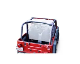 Steinjager Tops, Fabric Teddy Wrangler TJ 1997-2006 Truckster Top White