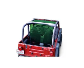 Steinjager Tops, Fabric Teddy Wrangler TJ 1997-2006 Truckster Top Green
