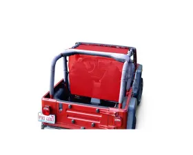 Steinjager Tops, Fabric Teddy Wrangler TJ 1997-2006 Truckster Top Red