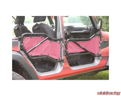 Steinjager Doors, Covers Wrangler JK 2007-2018 Front and Rear Doors Mauve - J0043857