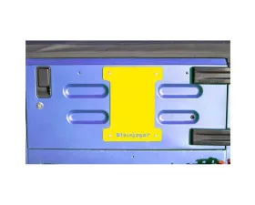 Steinjager Spare Tire Carrier Delete Plate Wrangler TJ 1997-2006 Lemon Peel