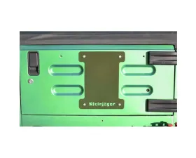 Steinjager Spare Tire Carrier Delete Plate Wrangler TJ 1997-2006 Locas Green