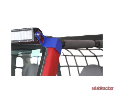 Steinjager LED Lights and Brackets Wrangler TJ 1997-2006 A-Pillar Mount Brackets Only Southwest Blue - J0046798