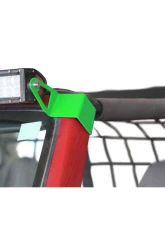 Steinjager LED Lights and Brackets Wrangler TJ 1997-2006 A-Pillar Mount Brackets Only Neon Green                                     - J0046801 - Image 2