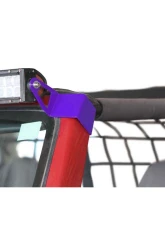 Steinjager LED Lights and Brackets Wrangler TJ 1997-2006 A-Pillar Mount Brackets Only Sinbad Purple                                     - J0046807 - Image 2