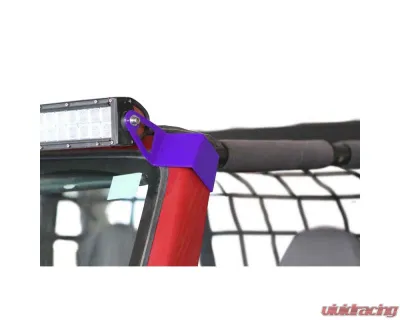 Steinjager LED Lights and Brackets Wrangler TJ 1997-2006 A-Pillar Mount Brackets Only Sinbad Purple - J0046807