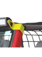 Steinjager LED Lights and Brackets Wrangler TJ 1997-2006 A-Pillar Mount Brackets Only Lemon Peel                                     - J0046800 - Image 2