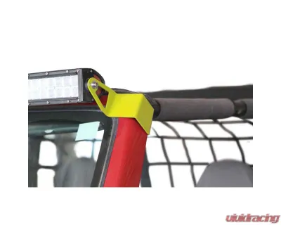 Steinjager LED Lights and Brackets Wrangler TJ 1997-2006 A-Pillar Mount Brackets Only Lemon Peel - J0046800