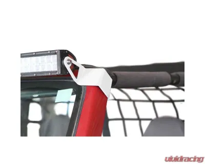 Steinjager LED Lights and Brackets Wrangler TJ 1997-2006 A-Pillar Mount Brackets Only Cloud White - J0046808