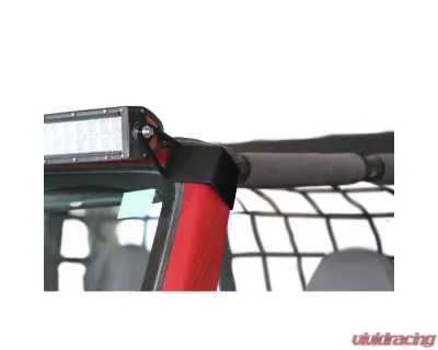 Steinjager LED Lights and Brackets Wrangler TJ 1997-2006 A-Pillar Mount Brackets Only Black - J0046795