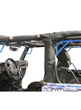 Steinjager Grab Handle Kit Wrangler JK 2007-2018 Rigid Design Front and Rear for 2 Door JK Playboy Blue                                     - J0044762 - Image 4
