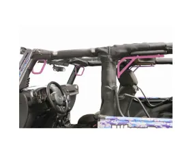 Steinjager Grab Handle Kit Wrangler JK 2007-2018 Rigid Design Front and Rear for 2 Door JK Pinky