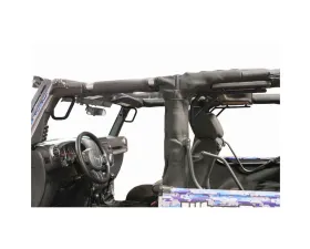 Steinjager Grab Handle Kit Wrangler JK 2007-2018 Rigid Design Front and Rear for 2 Door JK Bare