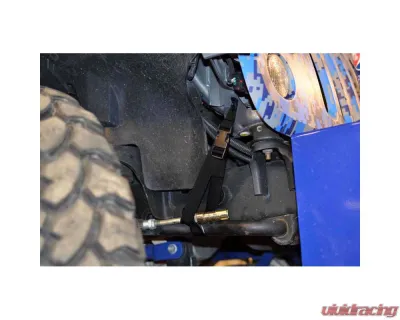 Steinjager Sway Bar Disconnect Hanger Wrangler JK 2007-2018 Black - J0043954