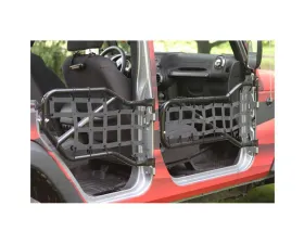Steinjager Doors, Covers Wrangler JK 2007-2018 Front and Rear Doors Gray Cargo Design