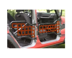 Steinjager Doors, Covers Wrangler JK 2007-2018 Front and Rear Doors Orange Cargo Design