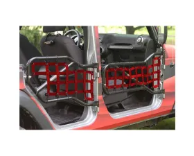 Steinjager Doors, Covers Wrangler JK 2007-2018 Front and Rear Doors Red Cargo Design